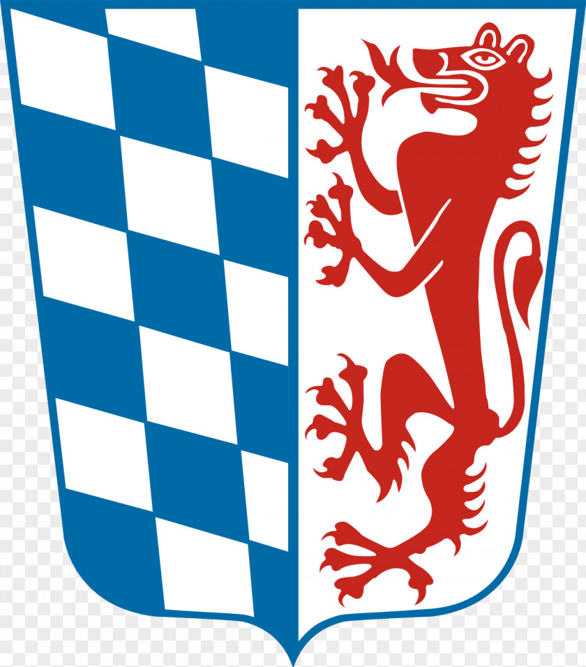 Flag Lower Bavaria Coat Of Arms Regional District In Ducat De La Baixa Baviera PNG