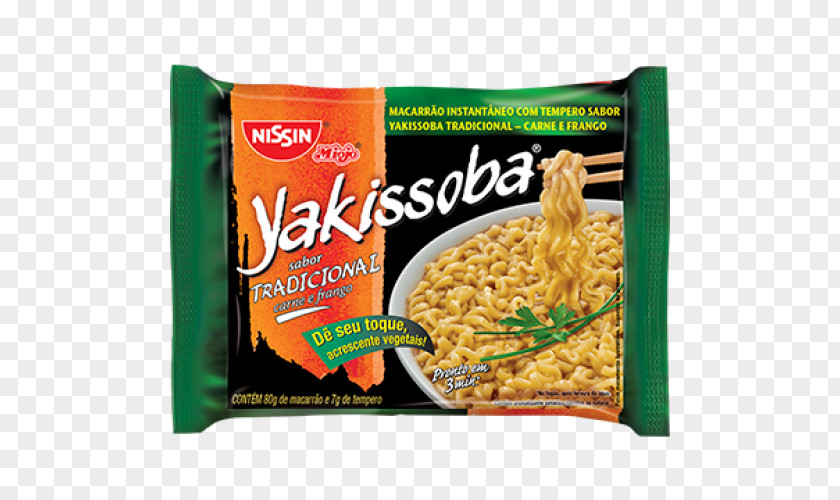 Salgadinhos Instant Noodle Yakisoba Pasta Ramen Nissin Foods PNG