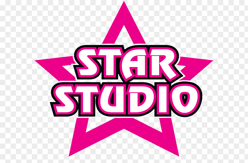 Dance Studio Star Photo Booth Clip Art PNG