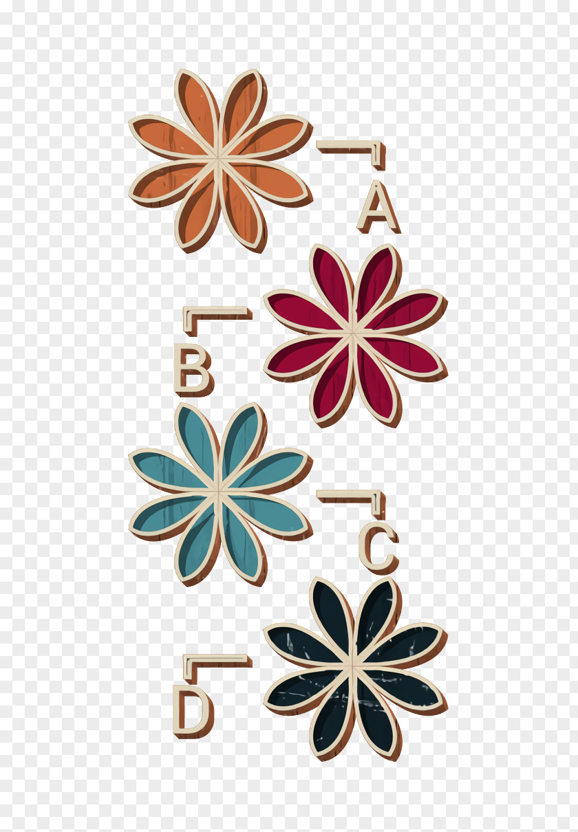 Jewellery Fashion Accessory Analytics Icon Flower Infographic PNG