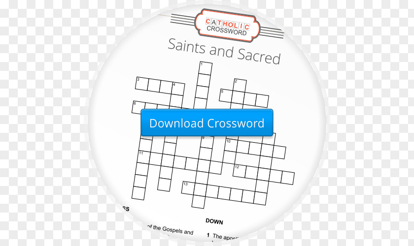 Like A Snake Crossword Clue Four Marks Of The Church Puzzle Christian Catholic PNG