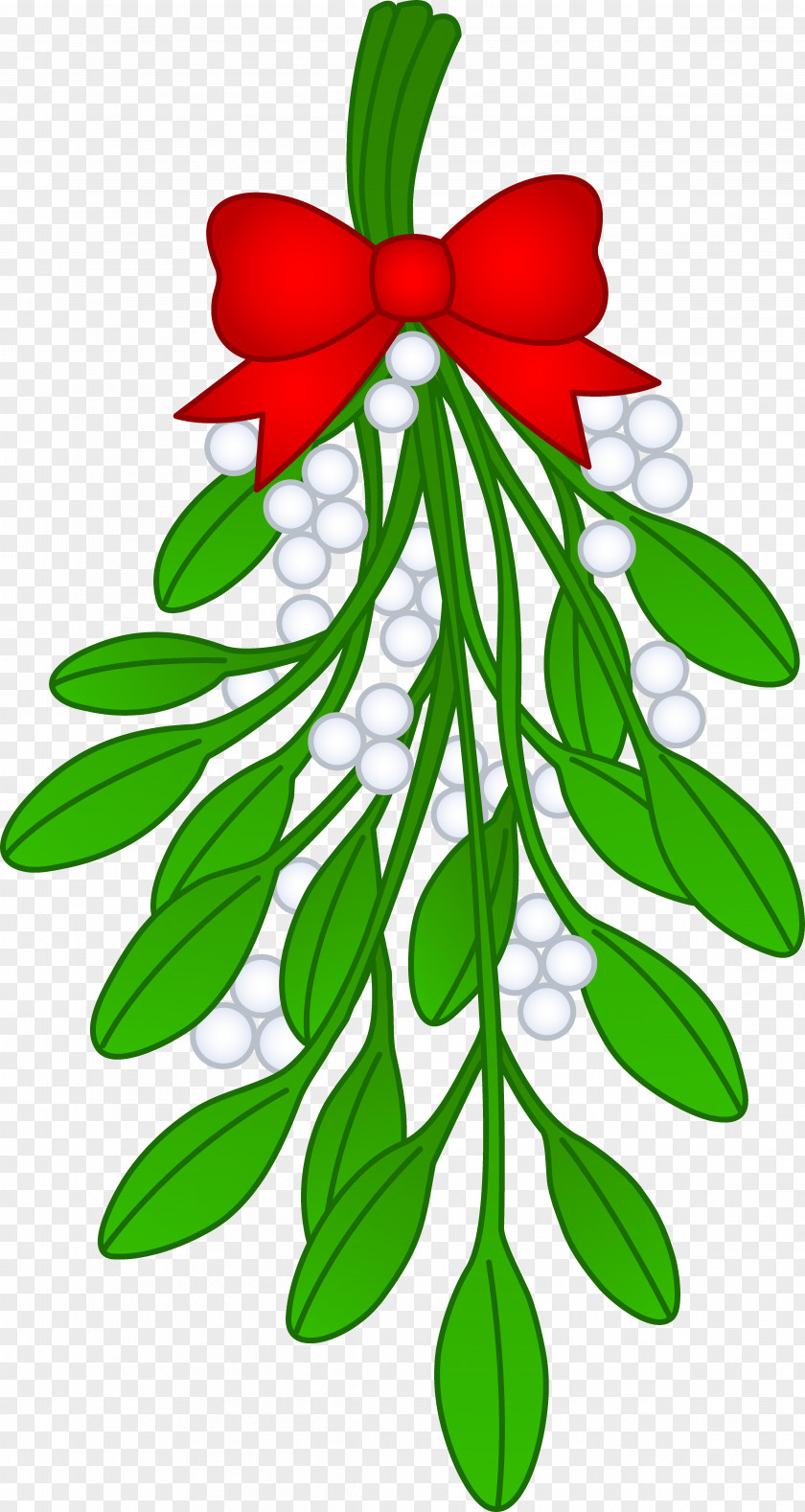 Mistletoe Cliparts Transparent Christmas Kiss Santa Claus Clip Art PNG