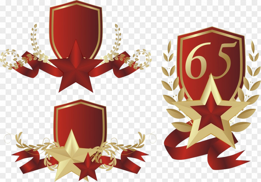 Shield And Stars PNG