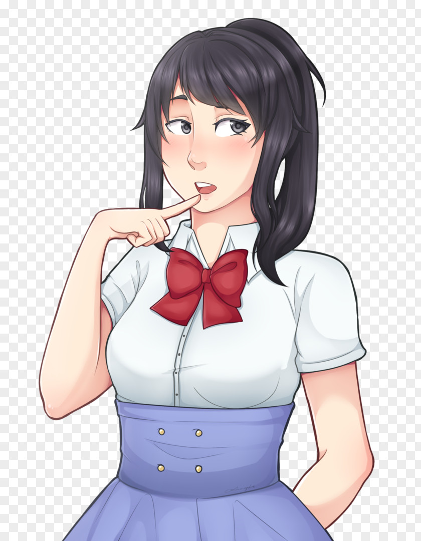Student Situation Yandere Simulator Art Image Drawing PNG