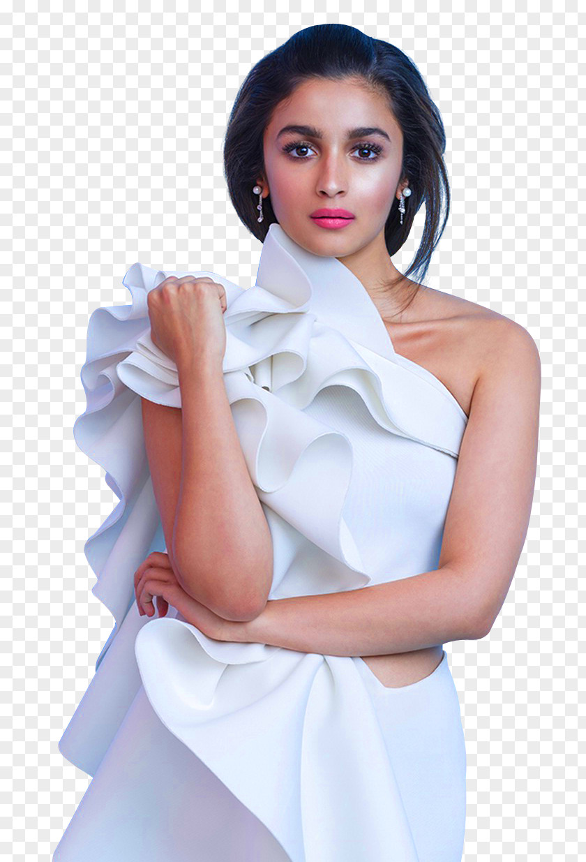 Alia Bhatt Bollywood Actor Magazine Elle PNG