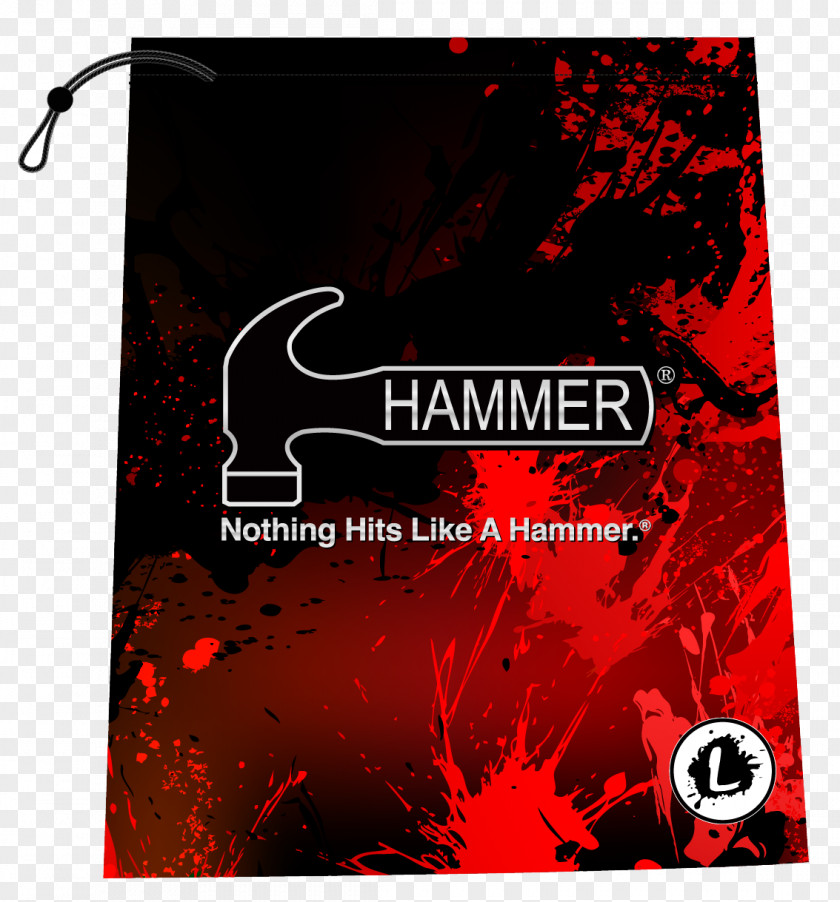 Big Hammer Towel Bowling Microfiber Ebonite International, Inc. PNG