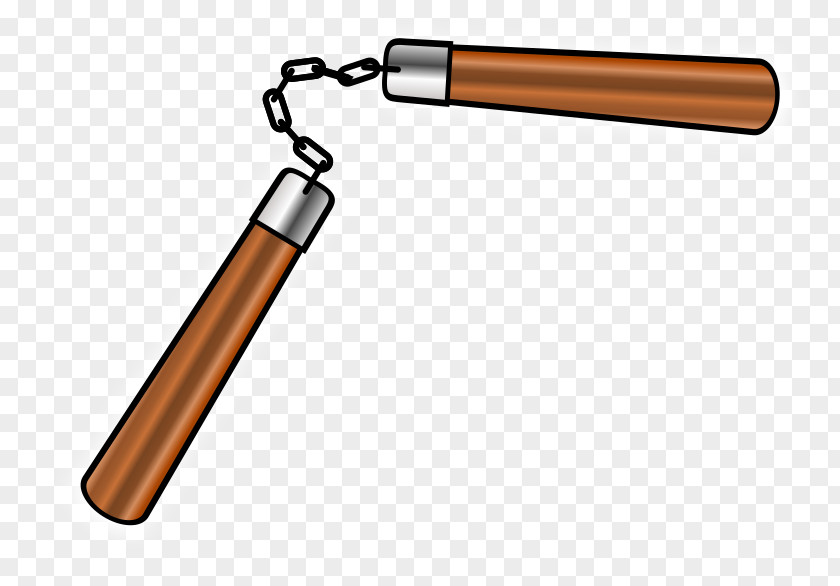 Changed Nunchaku Weapon Clip Art PNG