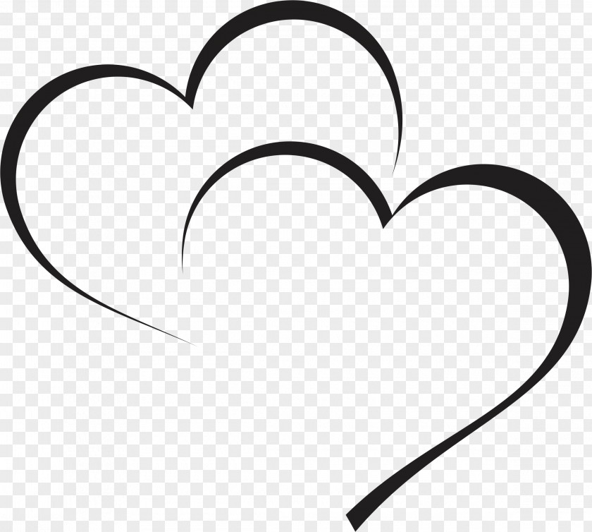 Heart Clip Art Image Vector Graphics Black And White PNG