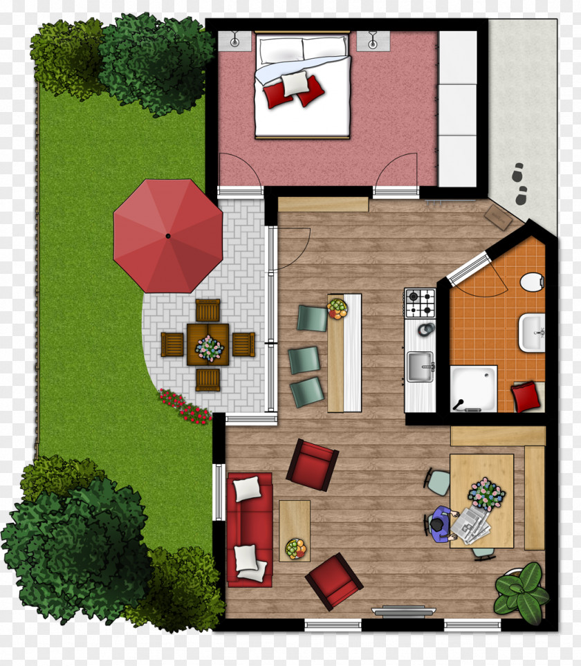 House Vacation Rental Floor Plan Ferienwohnung AlpseeGrünten Im Kanzelthal PNG