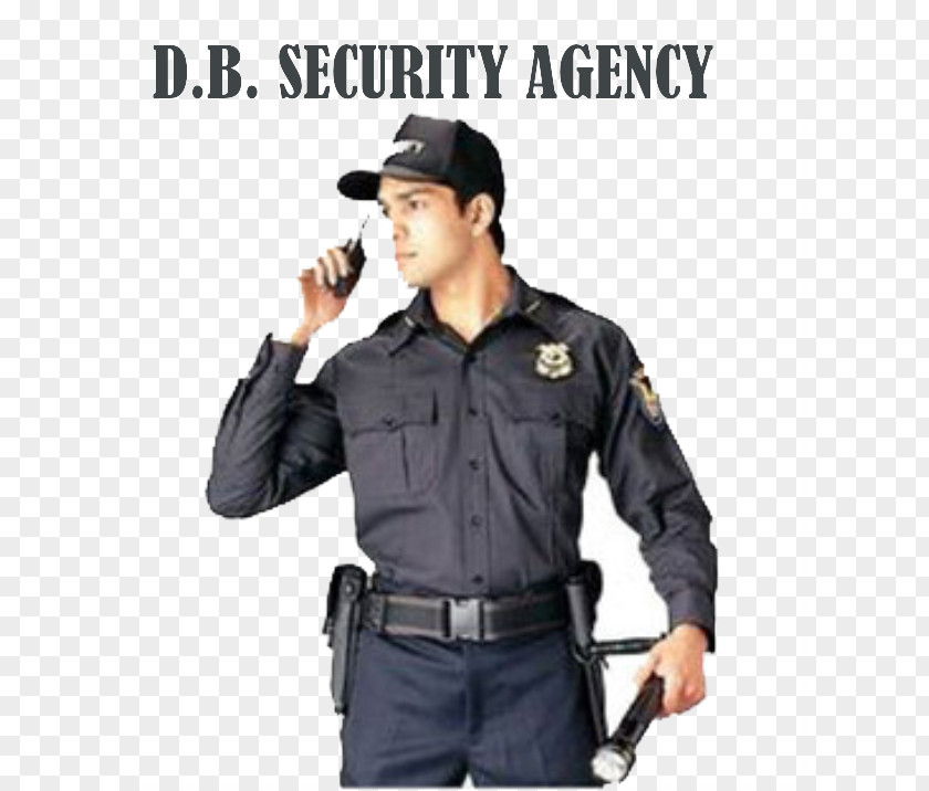 Police Security Guard Officer Uniform PNG