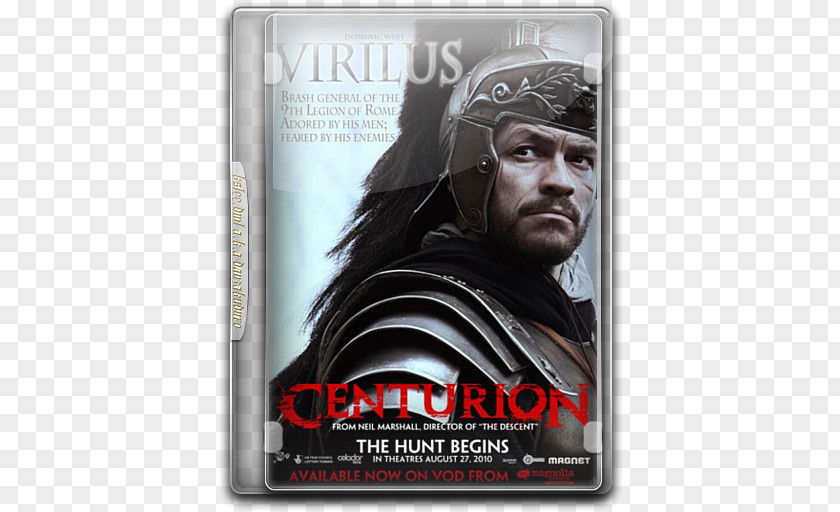 Centurion Dominic West Quintus Dias Film Poster PNG