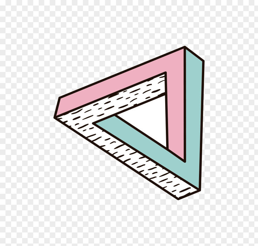 Color Triangle PNG