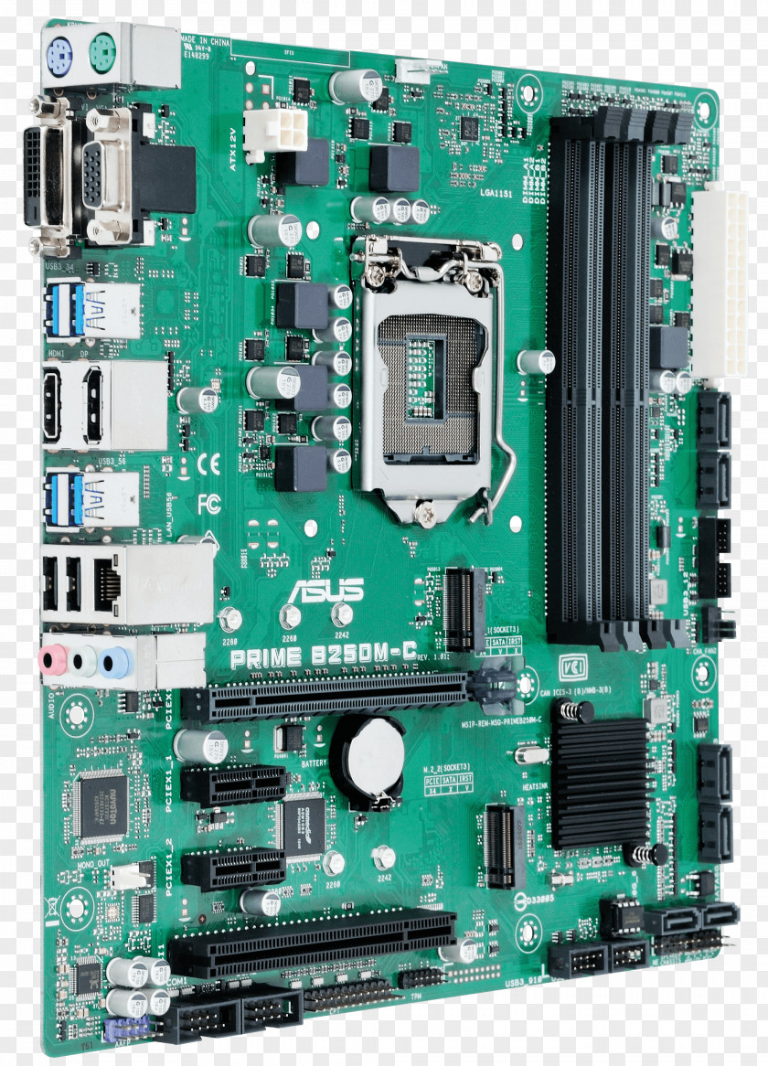 Intel Kaby Lake Mainboard Asus PRIME Base 1151 Form Factor LGA MicroATX PNG