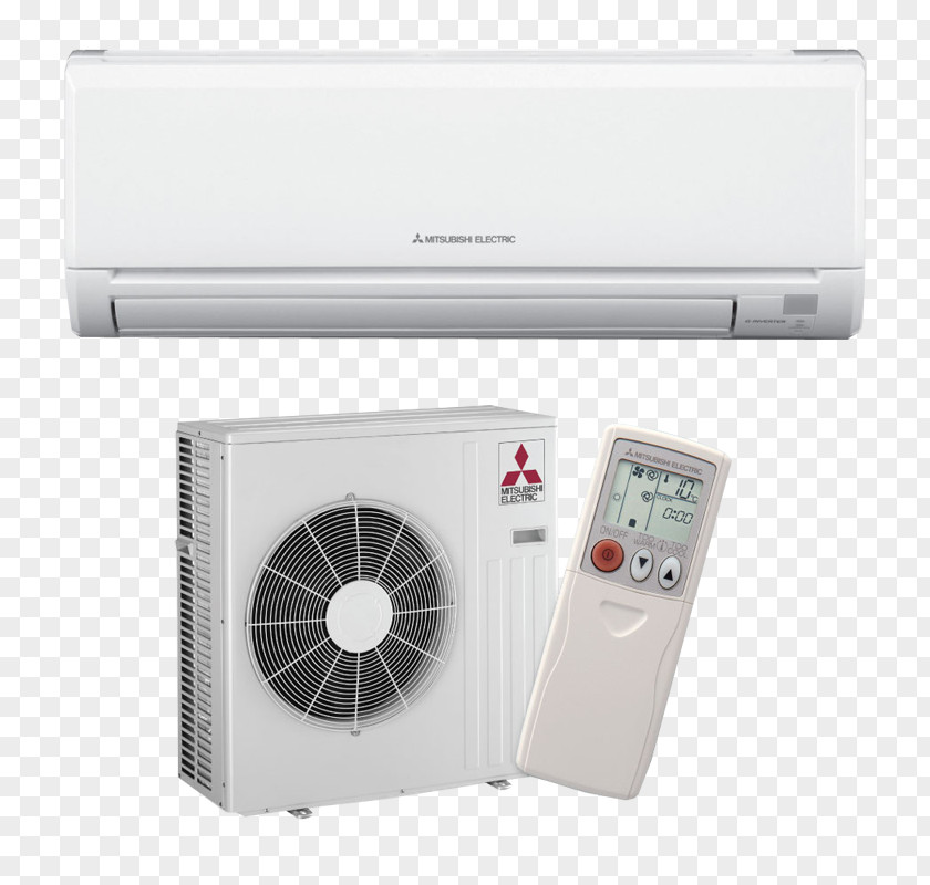 Mitsubishi Air Conditioning Heat Pump Sistema Split HVAC PNG