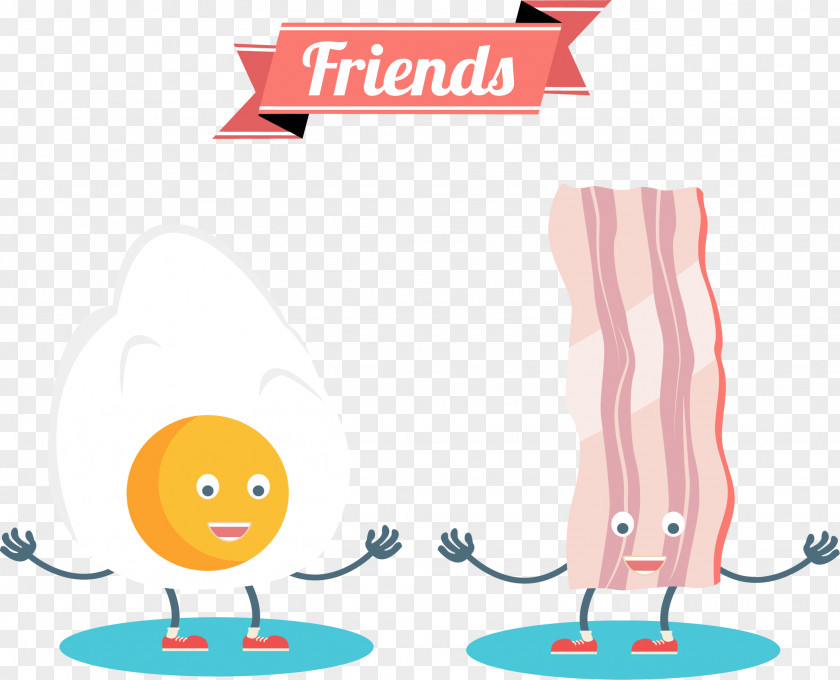 Nutritious Breakfast With Bacon Fried Egg Tocino Ham And Eggs PNG