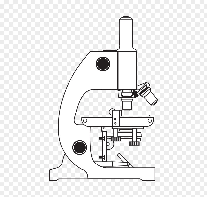 Public Space Optical Microscope Drawing Worksheet PNG