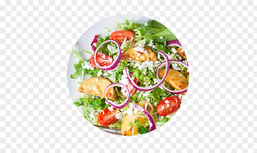 Vegetable Greek Salad Potato Fattoush Vegetarian Cuisine PNG
