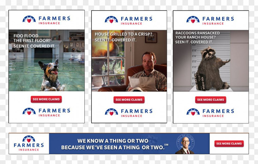 Advertising Campaign Farmers Insurance Group Claims Adjuster PNG