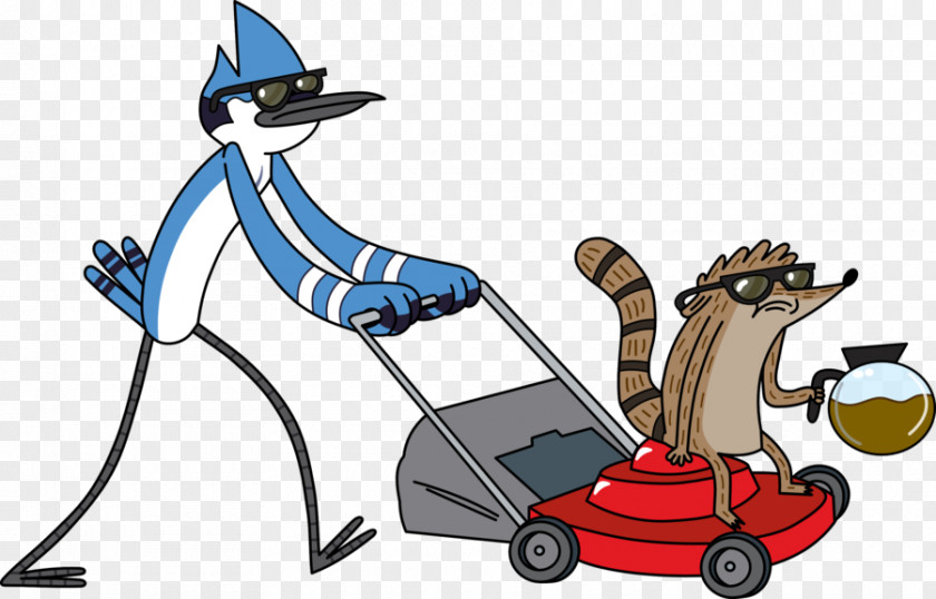 Deal With It Regular Show Mordecai Cartoon Network Television Episode PNG