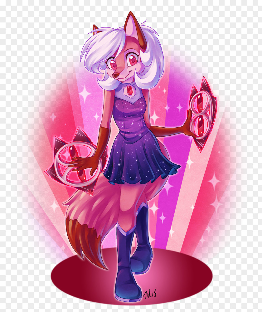 Fairy Cartoon Figurine Pink M PNG