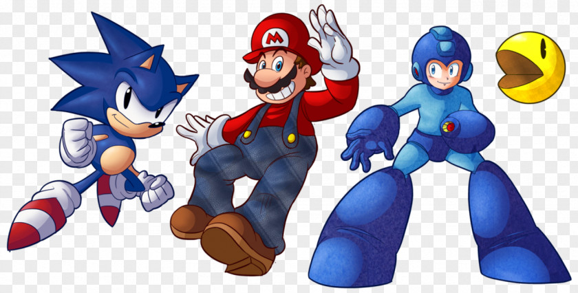 Game Character Sonic The Hedgehog Super Mario Bros. Pac-Man Kirby PNG