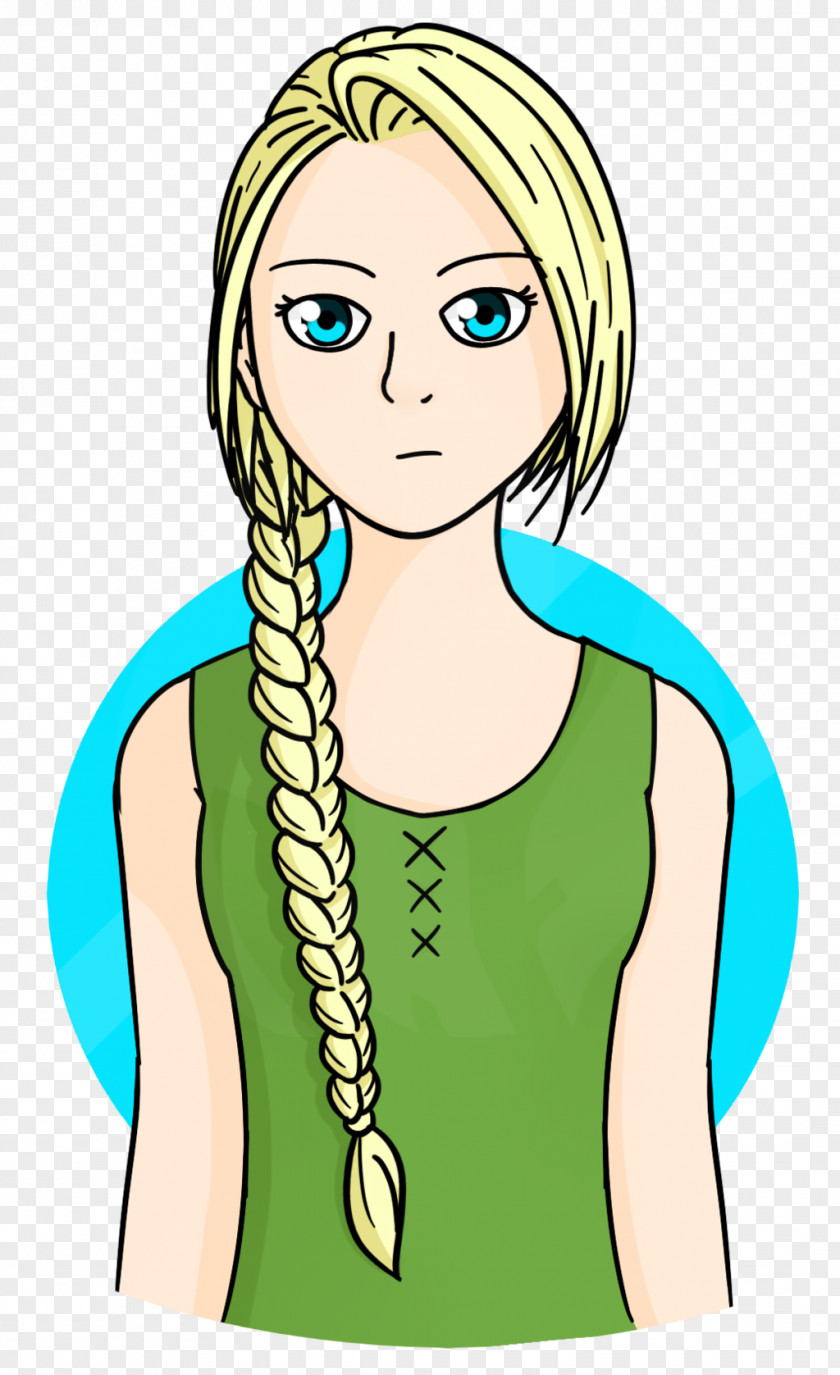 Hair Braid Long Eye Headgear PNG