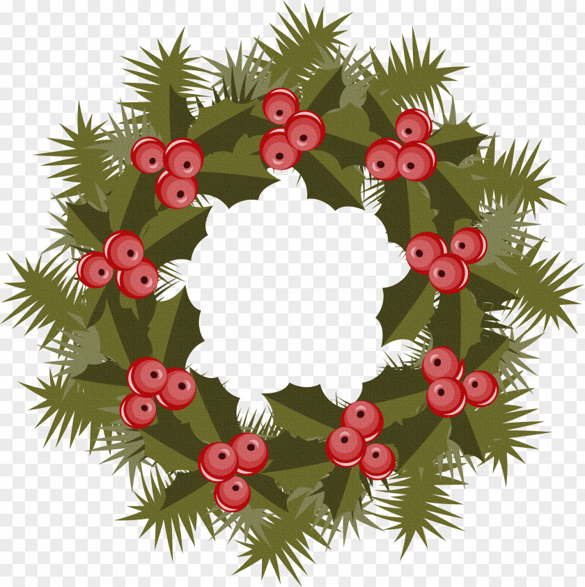 Wreaths Wreath Christmas Floral Design Berry PNG