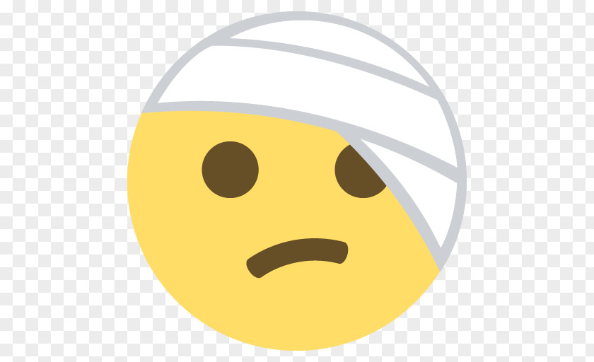 Bandage Emoji Emoticon Head Smiley PNG