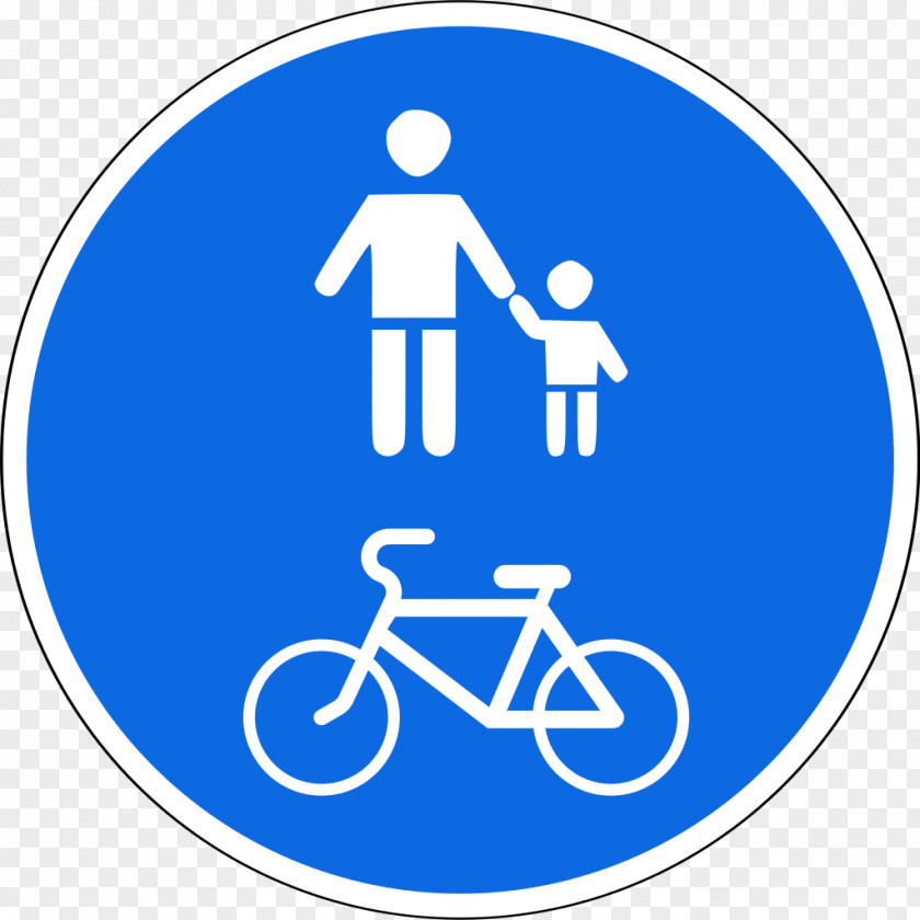 Bicycle Bike Path Traffic Sign Cycling PNG