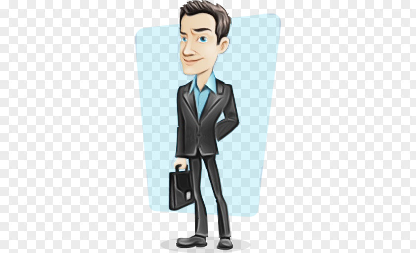 Business Job Watercolor PNG