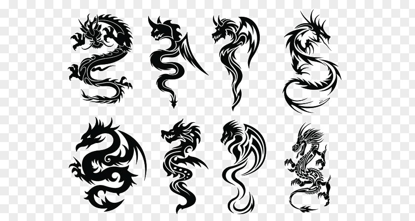 Dragon Tattoo Paper Chinese PNG
