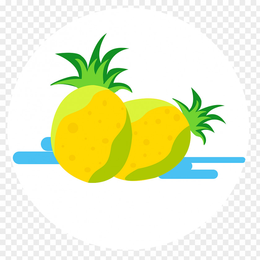 From Up Pineapple Diet Food Clip Art Desktop Wallpaper PNG