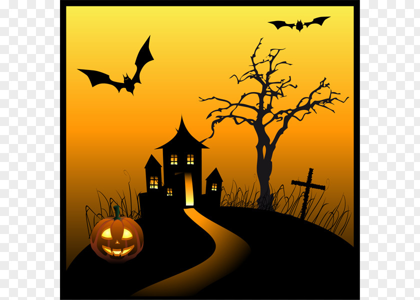 Haunting Halloween Cliparts Haunted Attraction House Free Content Clip Art PNG