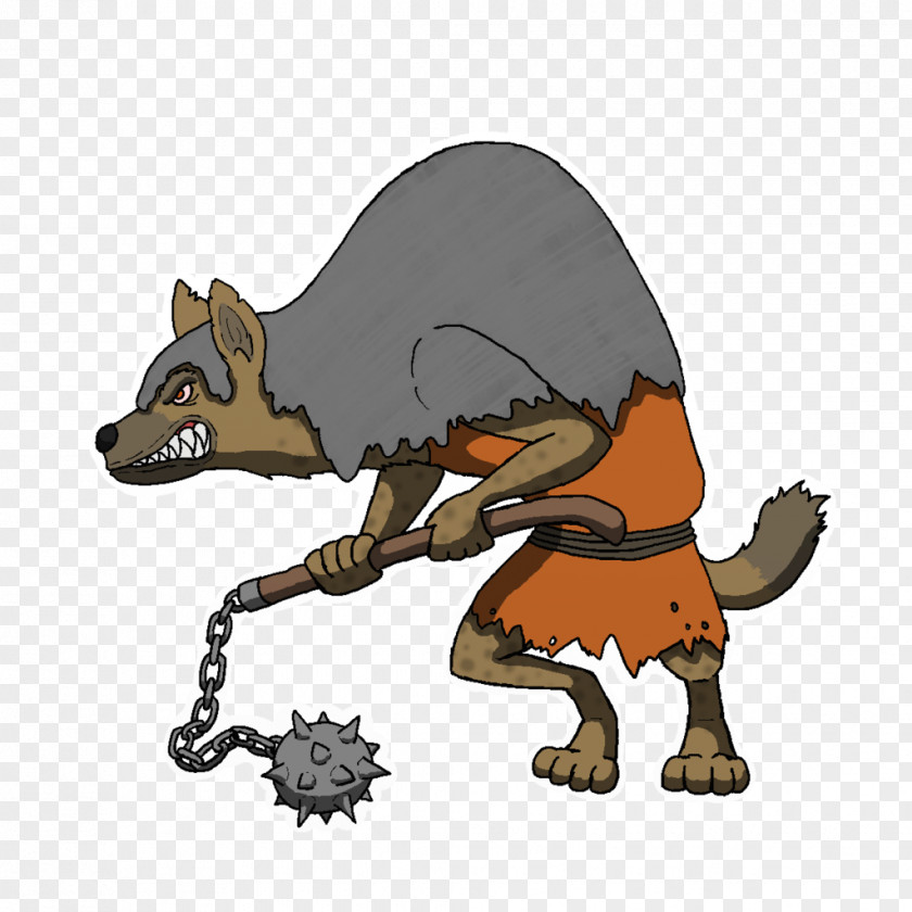 Hyena Dog Animal Mammal Cartoon PNG