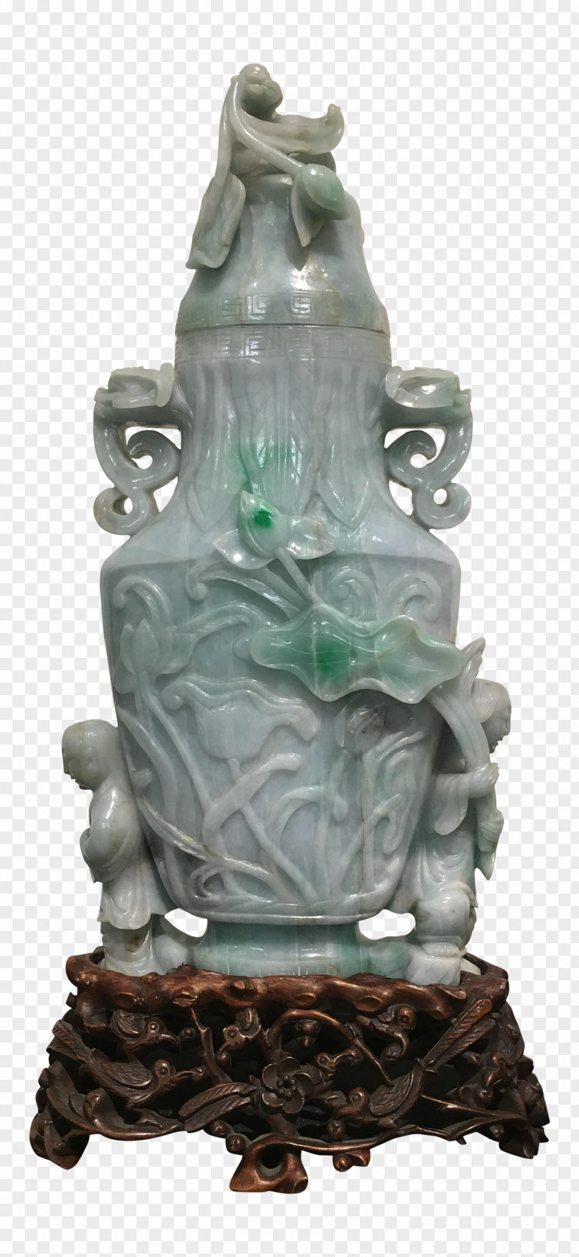 Jade Vase Jadeite Celadon Artifact PNG