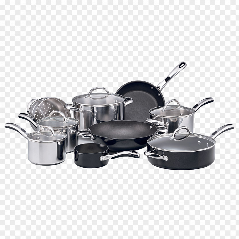 Kitchen Essentials Cookware Frying Pan Non-stick Surface Tableware PNG