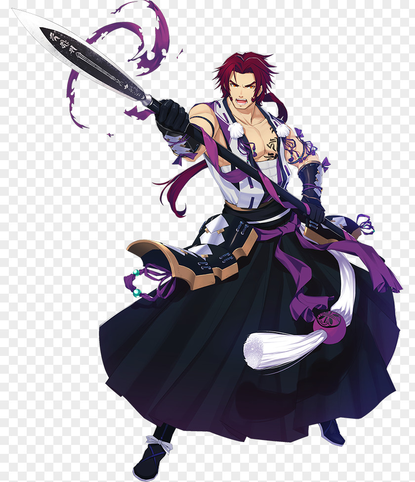 Sarashi Touken Ranbu Tonbokiri Yari Three Great Spears Of Japan Cosplay PNG