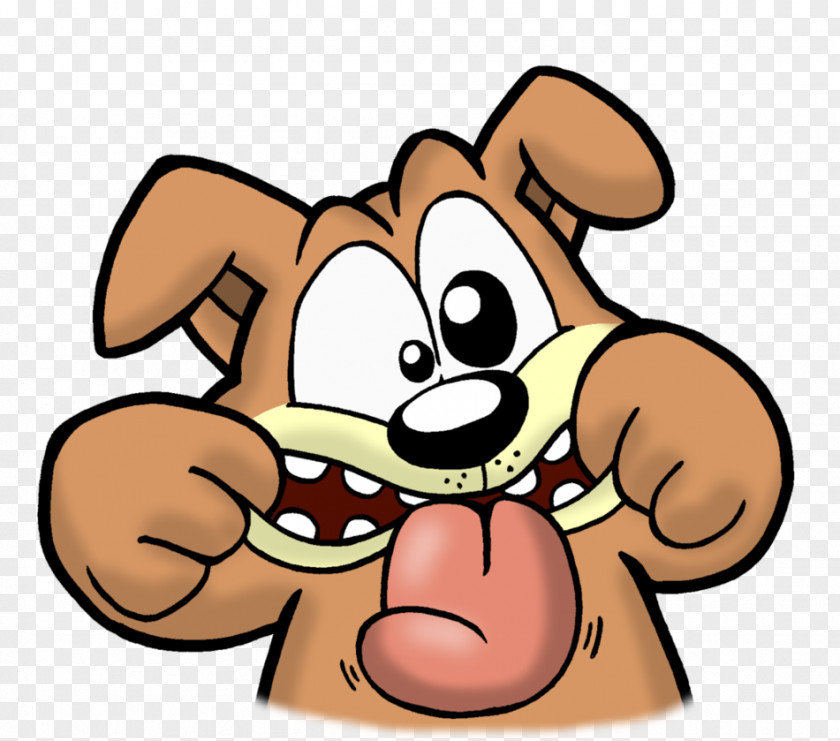 Silly Tuesday Cliparts Dog Smiley Cartoon Clip Art PNG