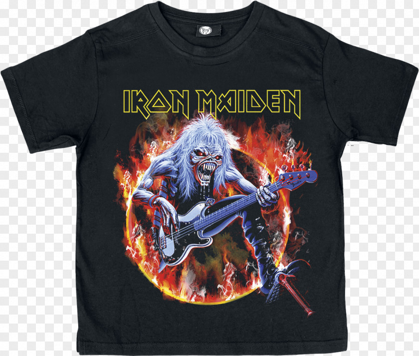 T-shirt Iron Maiden: Legacy Of The Beast Eddie Final Frontier PNG