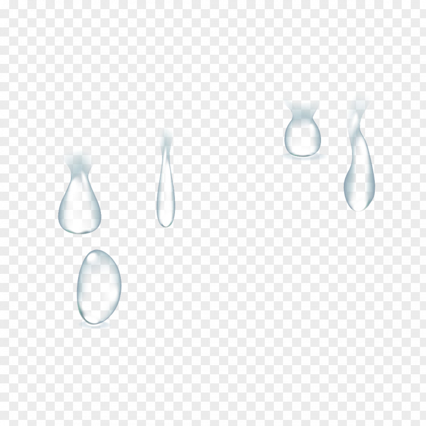 Transparent Water Droplets White Pattern PNG