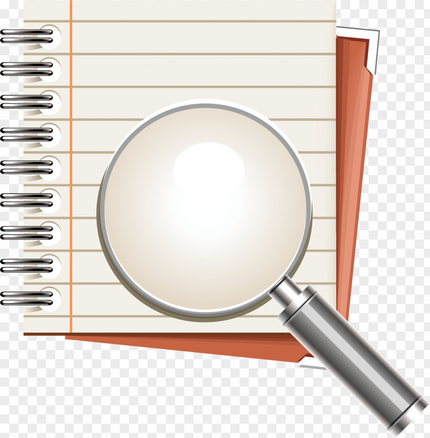 Book Magnifying Glass Material Euclidean Vector PNG