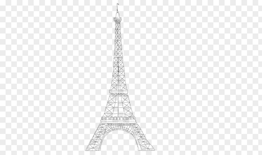 Eiffel White PNG