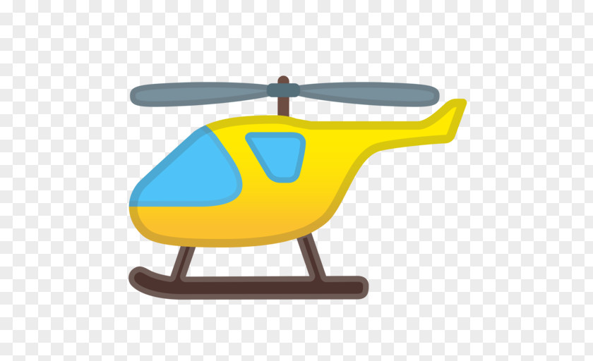 Helicopter Rotor Airplane Emoji Emoticon PNG