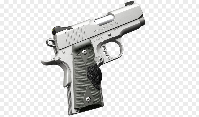 Kimber Pistols Custom .45 ACP Manufacturing Firearm Pistol PNG