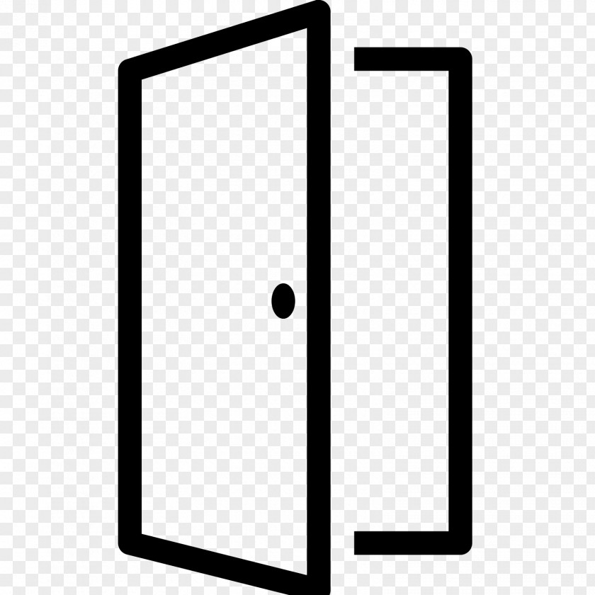 Opened Vector Door Clip Art PNG