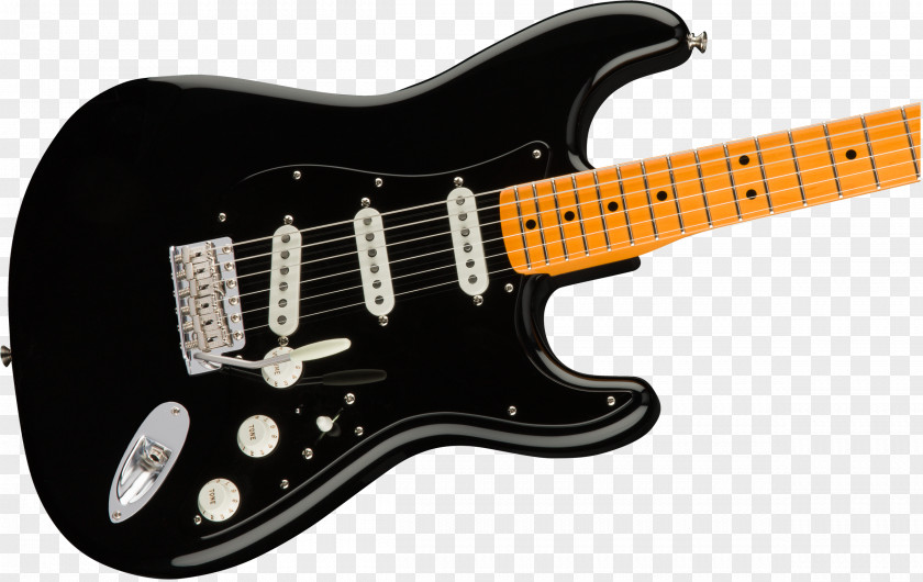 Pink Tone Fender Stratocaster The Black Strat Electric Guitar Musical Instruments PNG