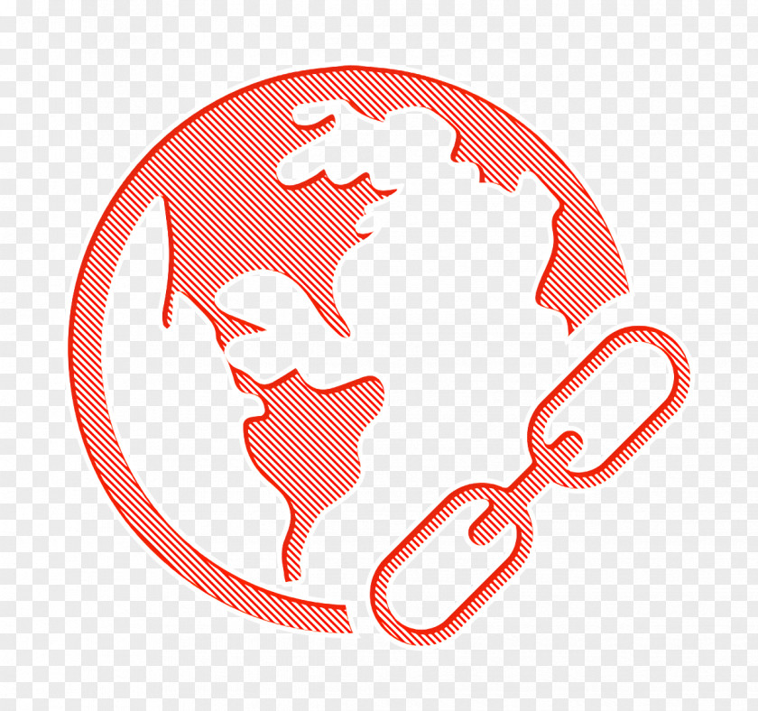 Web Icon Link Earth PNG