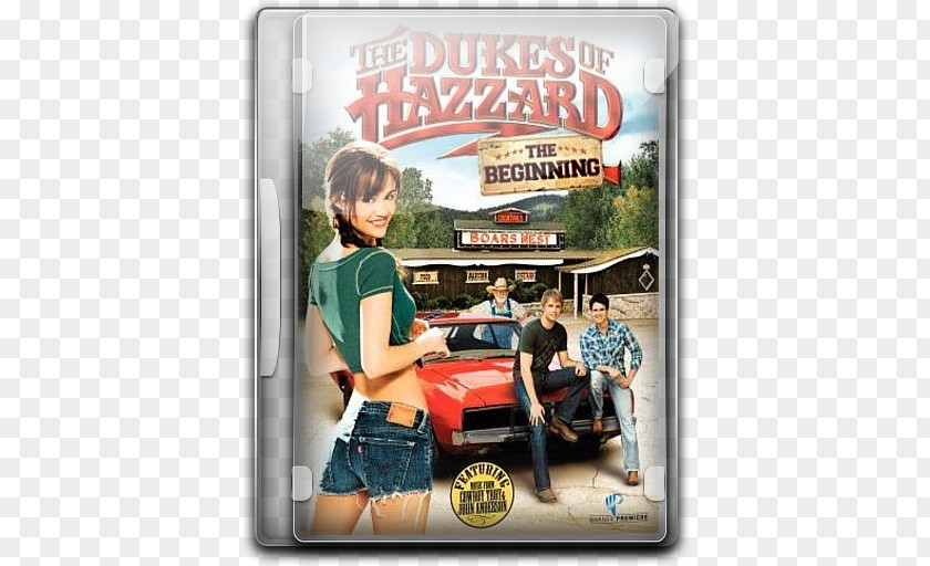 Duke Of Hazzard Daisy Bo Luke General Lee Jesse PNG