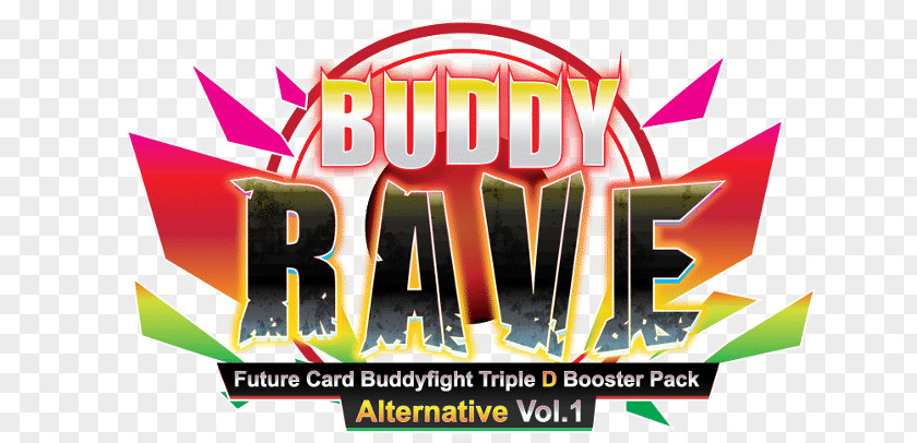 Fighting Crimson Fists Future Card BuddyFight Buddy Rave Booster Box BFE-D-BT01A Logo Brand Font PNG