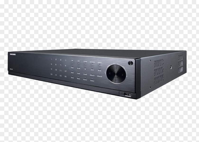 Samsung Dvr Recorder Digital Video Recorders Group Hanwha Techwin 16-Channel 1280H Real-Time Coaxial DVR HDD Closed-circuit Television PNG